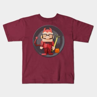 Up ! Carl Halloween Devil Kids T-Shirt